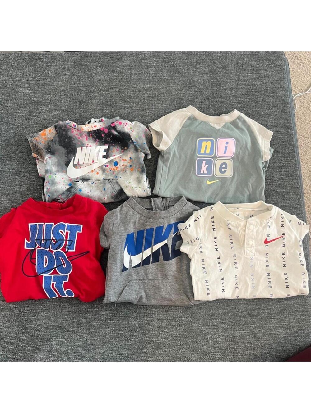 Bundle of 5 Nike baby boy rompers 3 month